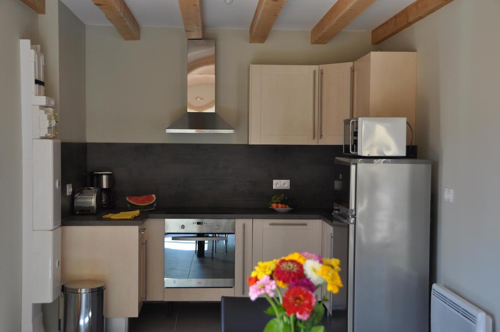 Le Chalet La Cigogne Et Le Chamois 묑스테르 객실 사진